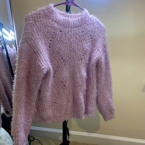 Large Lavender Sweater